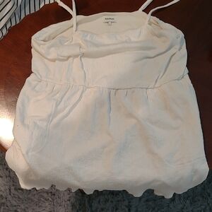 Richer Poorer Cream Camisole Dress